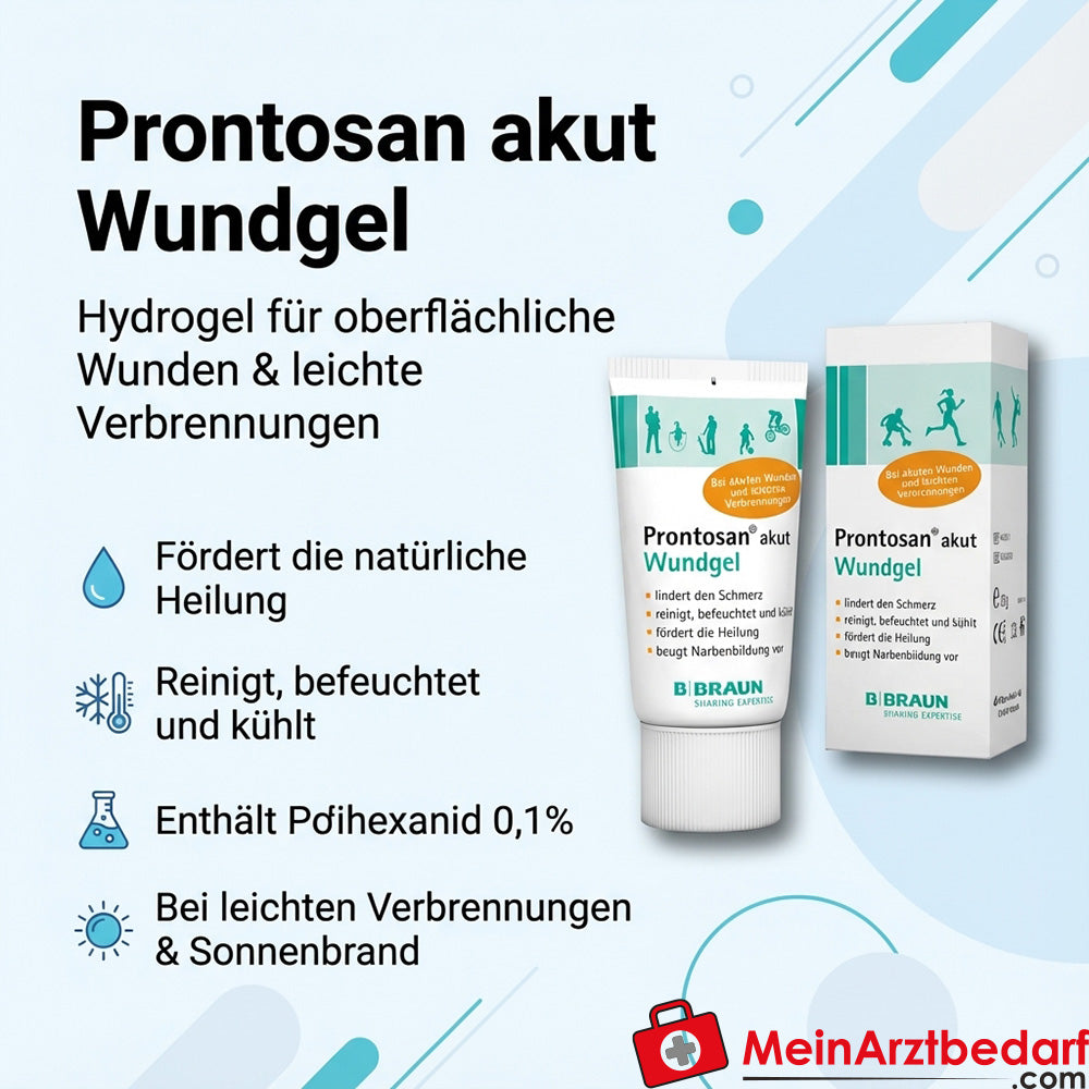 Prontosan akut Wundgel Polihexanid 0,1% Gel 30 g