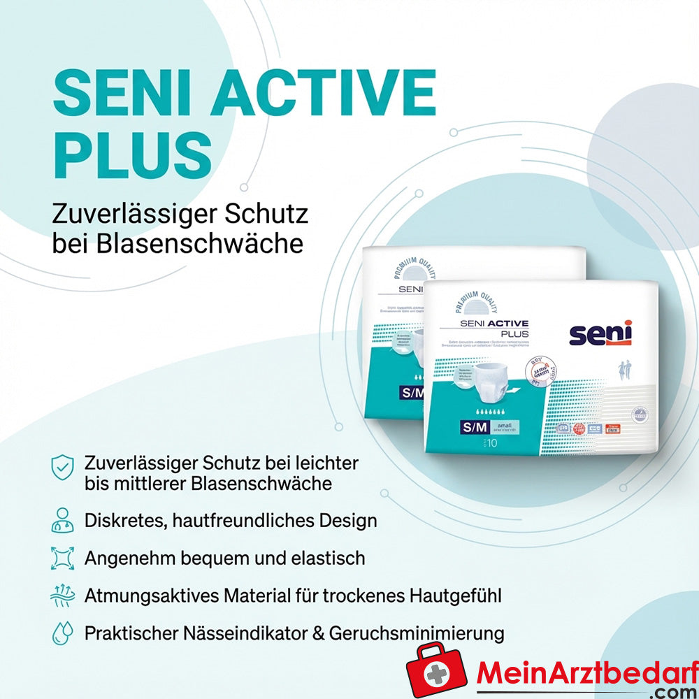 Seni Active Plus Pants L Culotte d'incontinence légère/moyenne