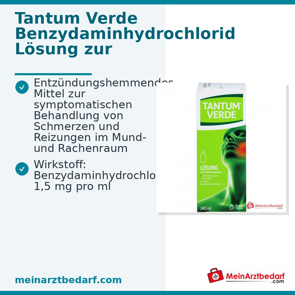 Tantum Verde Benzydamin 1,5 mg/ml Lösung Spray