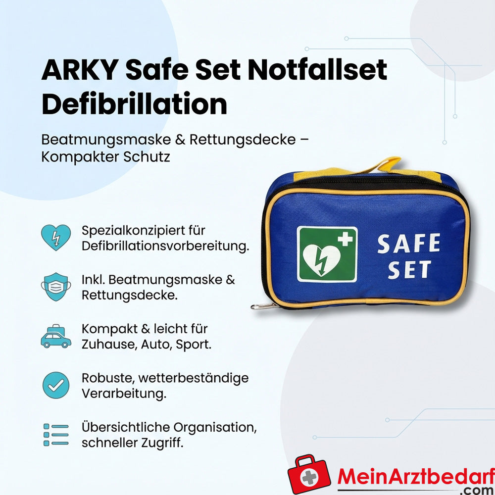 ARKY Safe-Set, Notfallset Defibrillation