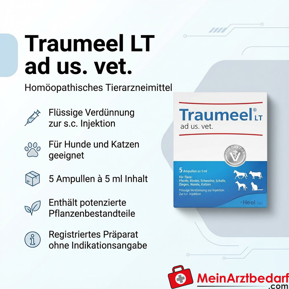 Traumeel lt vet 5 x 5 ml