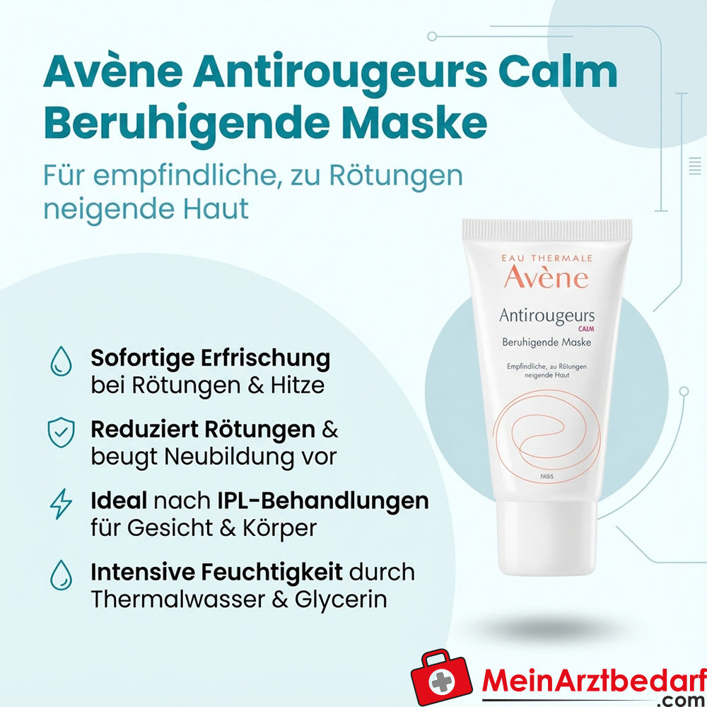 Avène Antirougeurs Calm masque apaisant 50 ml