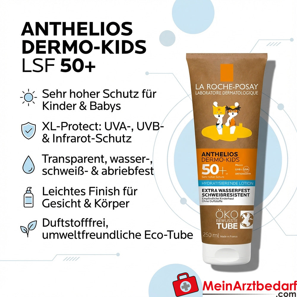 La Roche Anthelios Dermo-Kids Leche Solar FPS 50+ 250 ml para niños