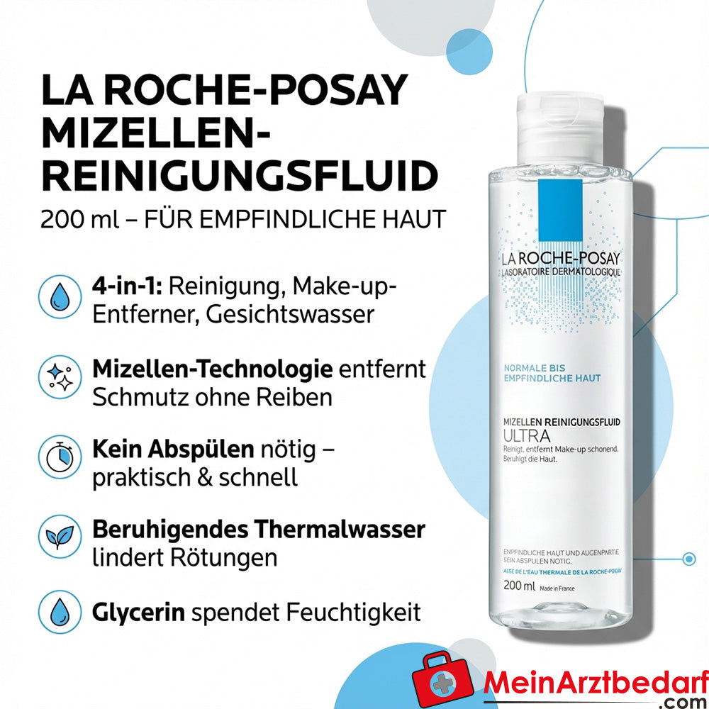 La Roche Roche Micellaire Reinigingsvloeistof met Thermaal Water 200 ml