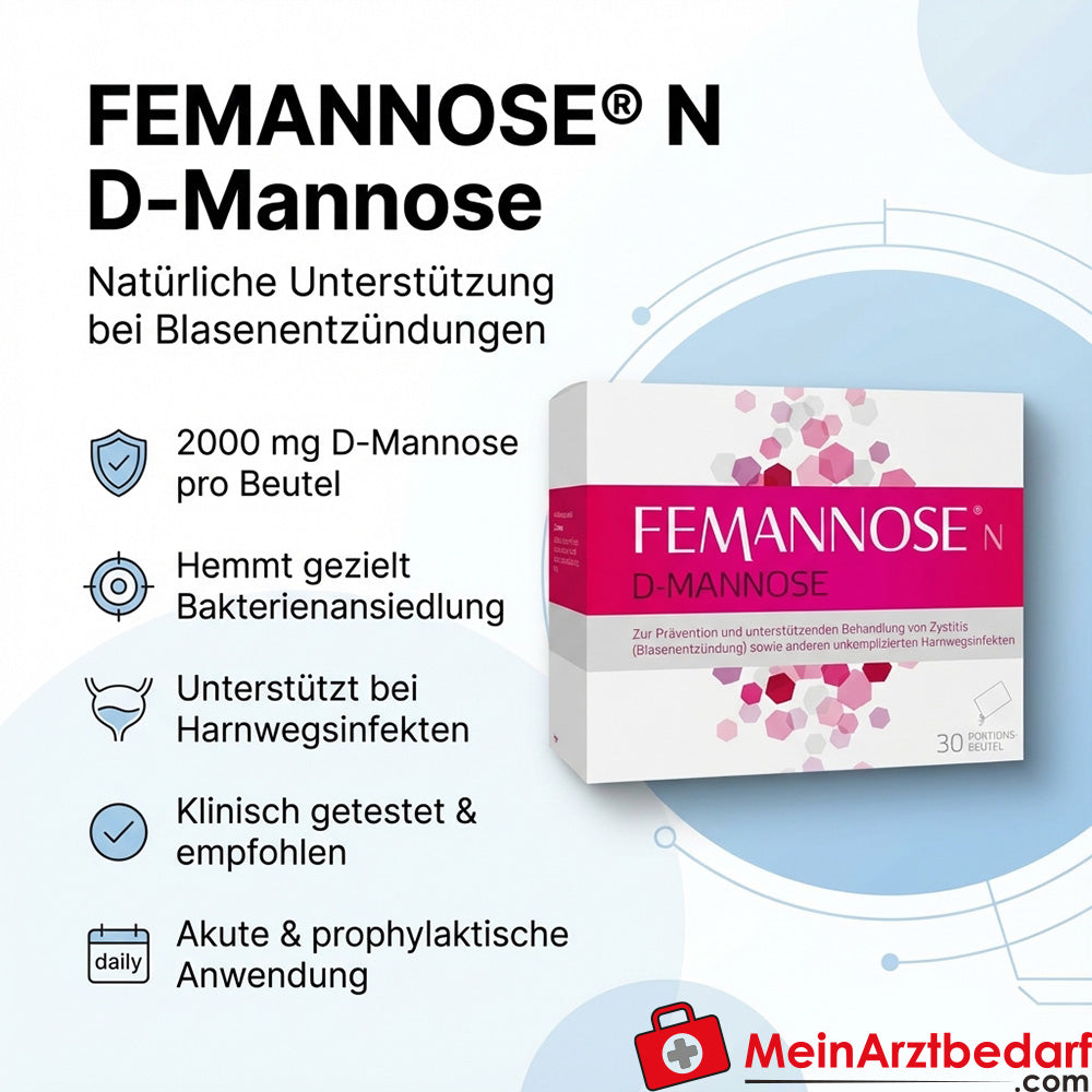 FEMANNOSE N D-Mannose 2000 mg Sachets 30 pièces