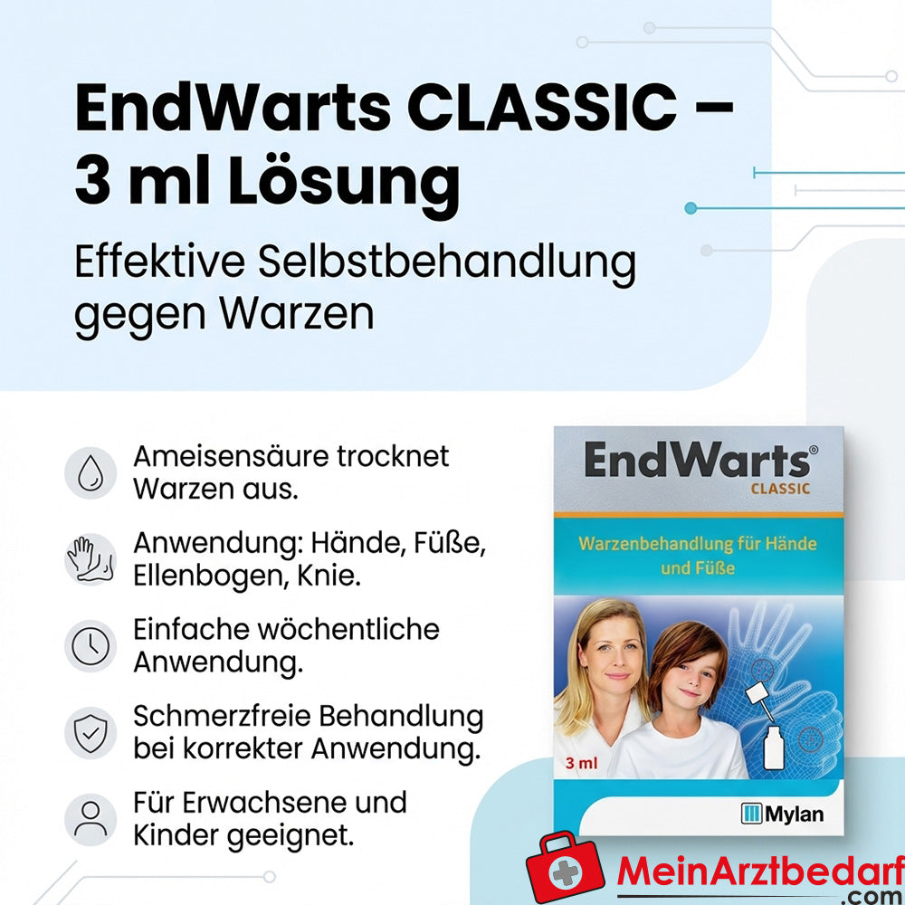 Solution d'acide formique EndWarts CLASSIC 3 ml