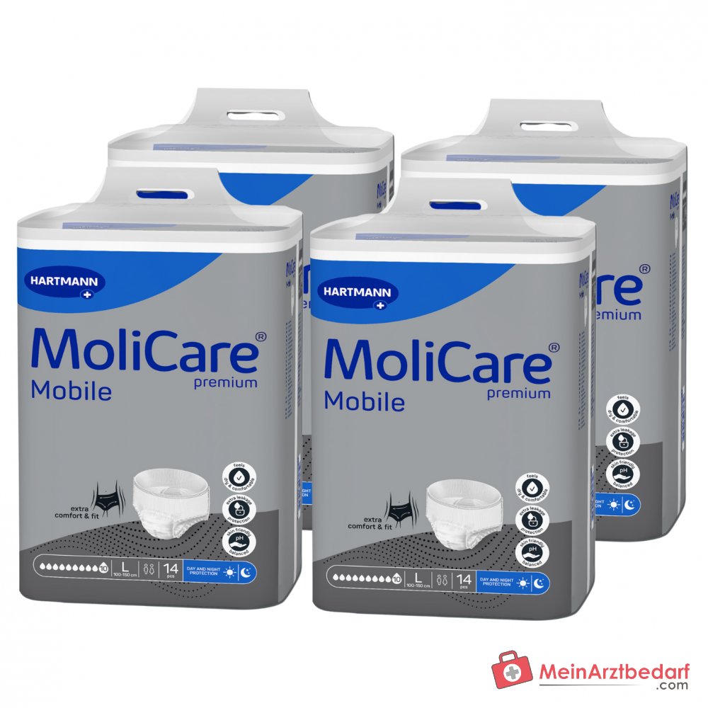 MoliCare Premium Mobile 8 druppels wegwerpluier XL, 56 st.