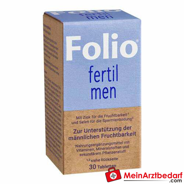 Folio® fertil men comprimidos recubiertos con película, 30 uds.