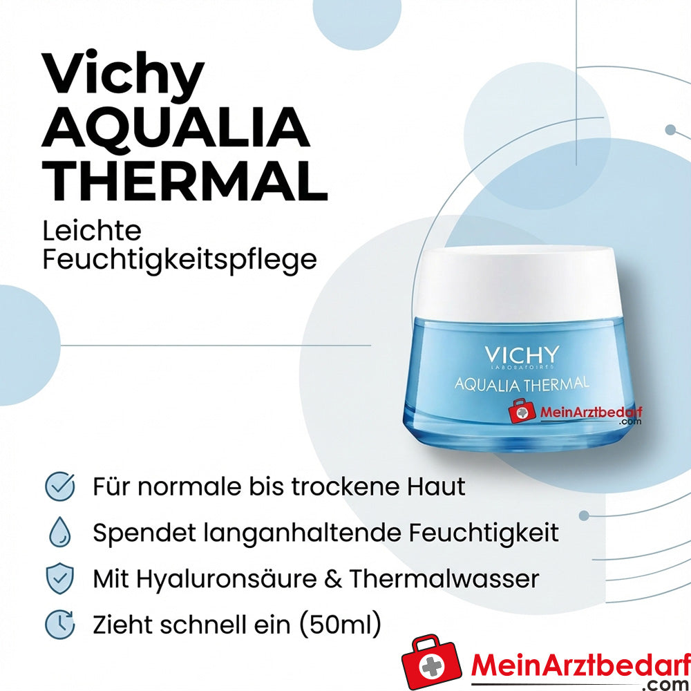Vichy AQUALIA THERMAL crema hidratante con ácido hialurónico 50 ml