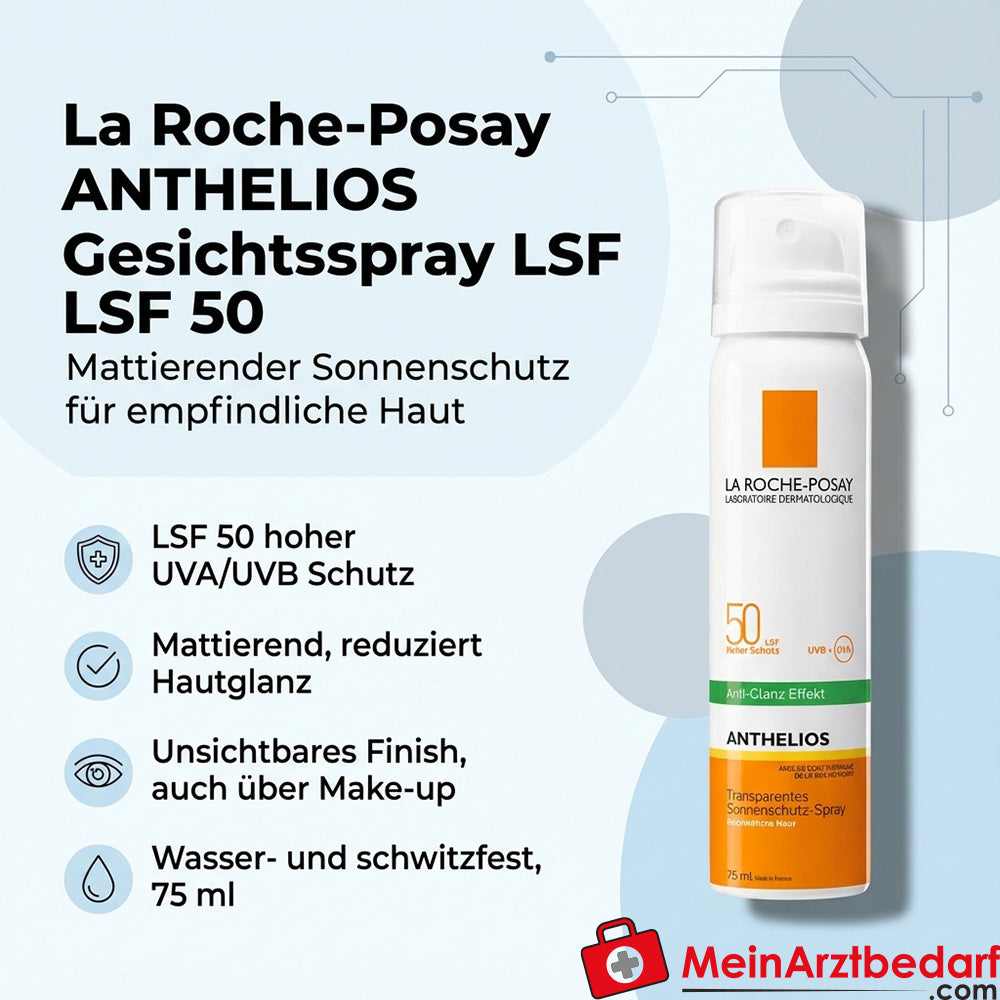 La Roche-Posay ANTHELIOS Gesichtsspray LSF 50 Sonnenschutz 75 ml