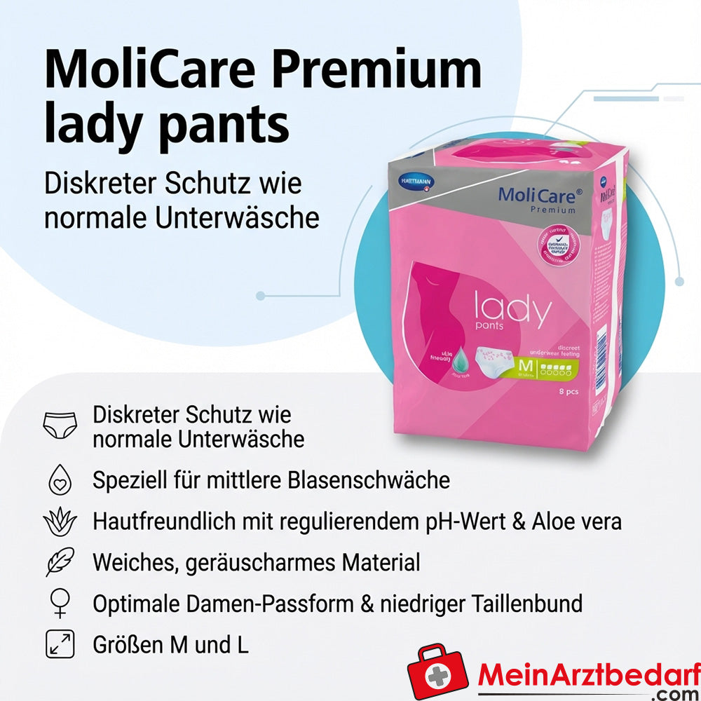 MoliCare Premium damesbroekje Incontinentie damesondergoed maat M/L