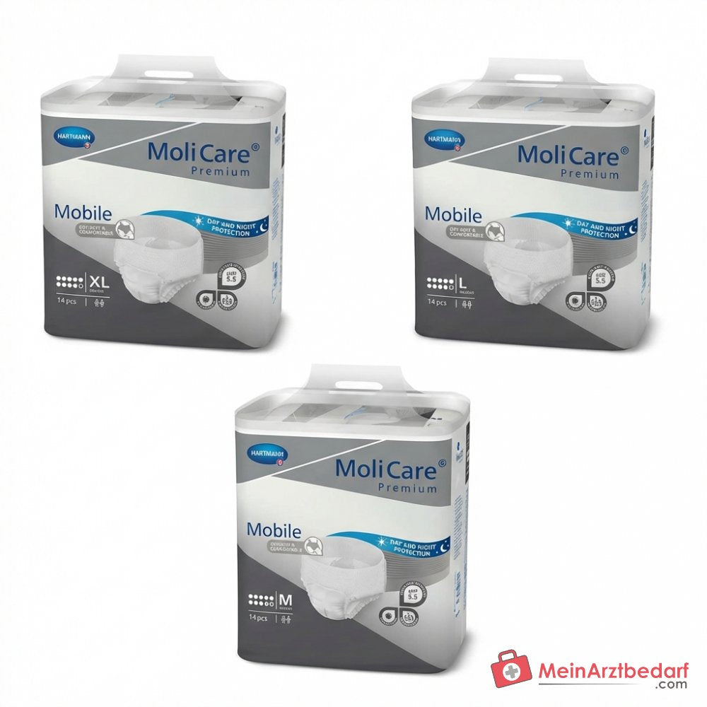 MoliCare Premium Elastische Slips 7 druppels maat XL Incontinentieslips 14 stuks