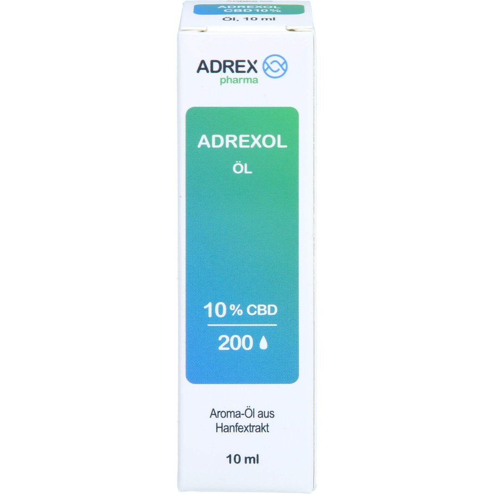 Olio aromatizzato ADREXOL 10% CBD (1.000 mg) a spettro completo