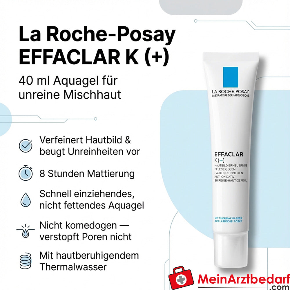 La Roche-Posay Effaclar K(+) Salicylsäure Aquagel 40 ml