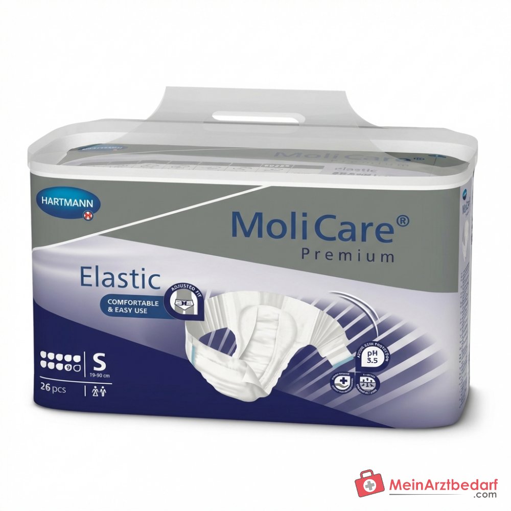 MoliCare Premium Elastische incontinentieslip 8 druppels maat S (70-90 cm)