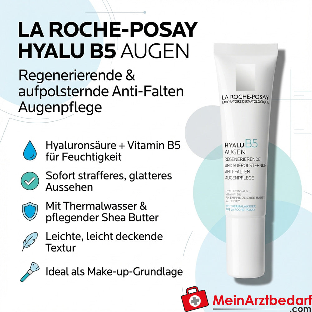 La Roche-Posay Hyalu B5 crème contour des yeux acide hyaluronique et dexpanthénol 15 ml