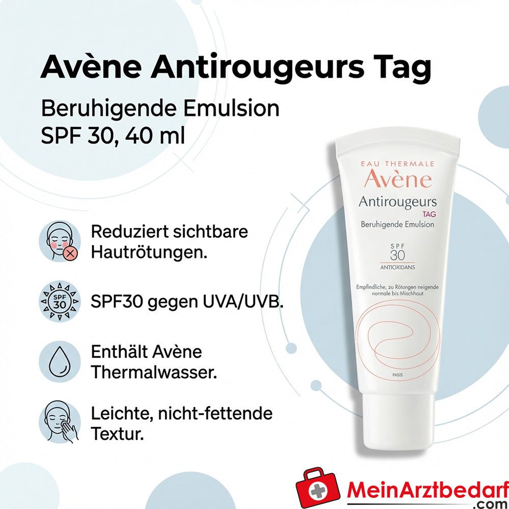 Avène Antirougeurs Tag Beruhigende Emulsion SPF 30 40 ml