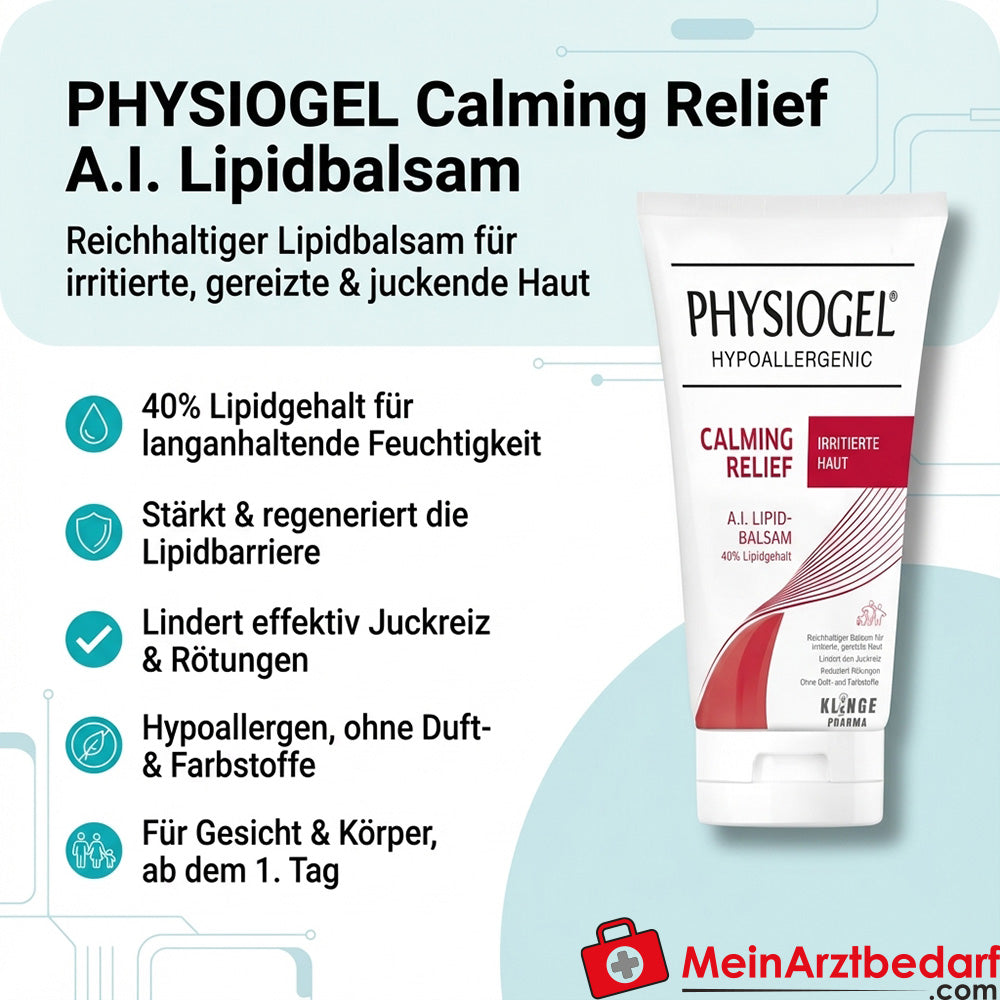 PHYSIOGEL Calming Relief A.I. Lipidbalsam 150 ml für reizempfindliche Haut