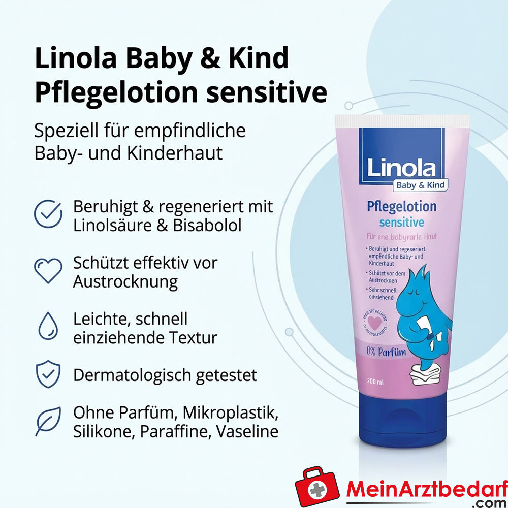 Linola Baby & Child Care Lotion sensible, 200ml