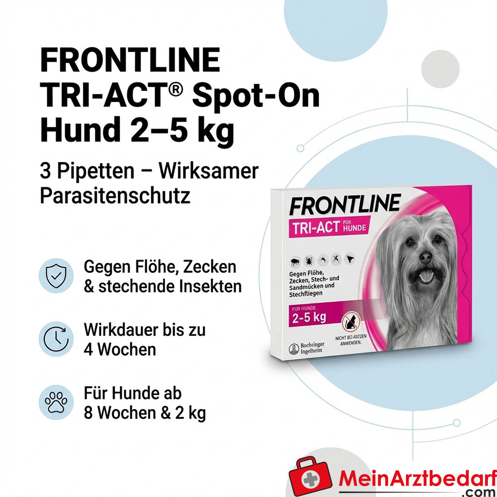 Frontline tri act Hu 2-5, 3 St