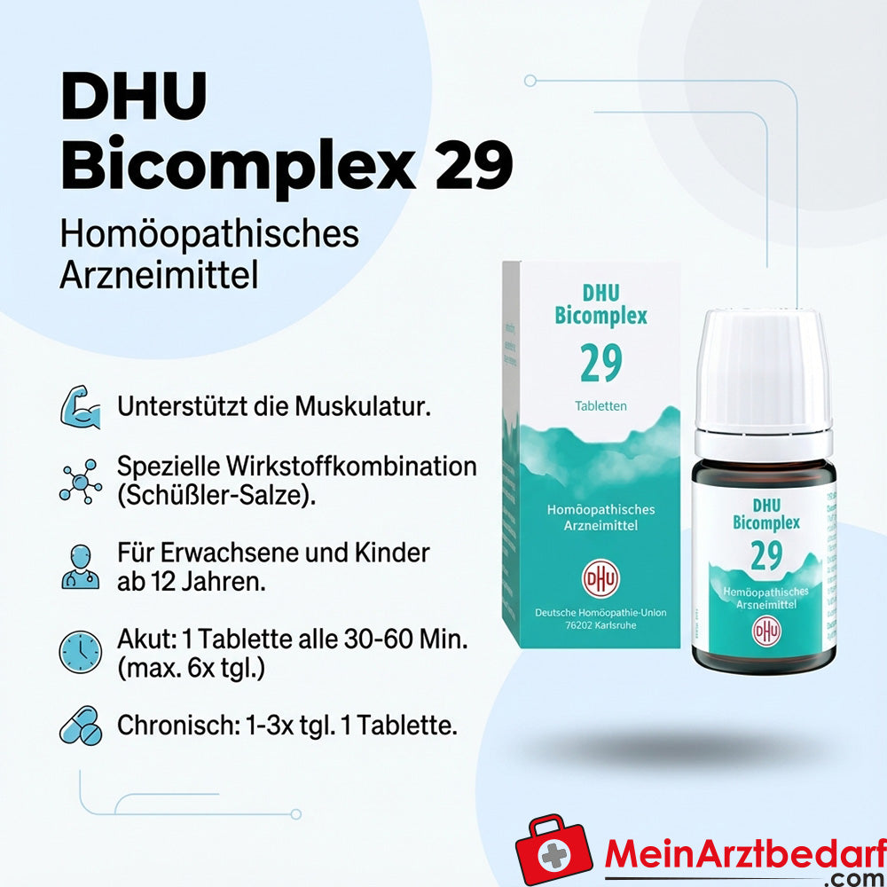 DHU Bicomplex 29 Compresse Calcium fluoratum D12 50 pezzi