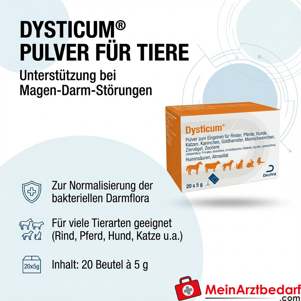 Dysticum Pulver für Tiere 20x5 g