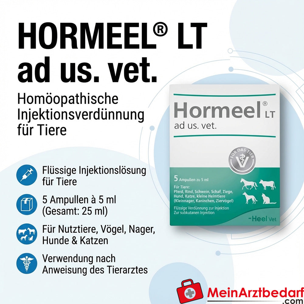 Hormeel lt ad us vet 5 x 5 ml