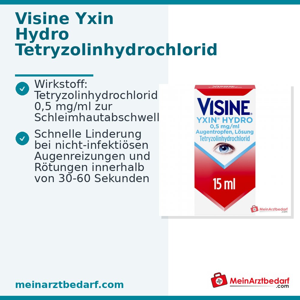 Visine Yxin Hydro 0,5 mg/ml krople do oczu