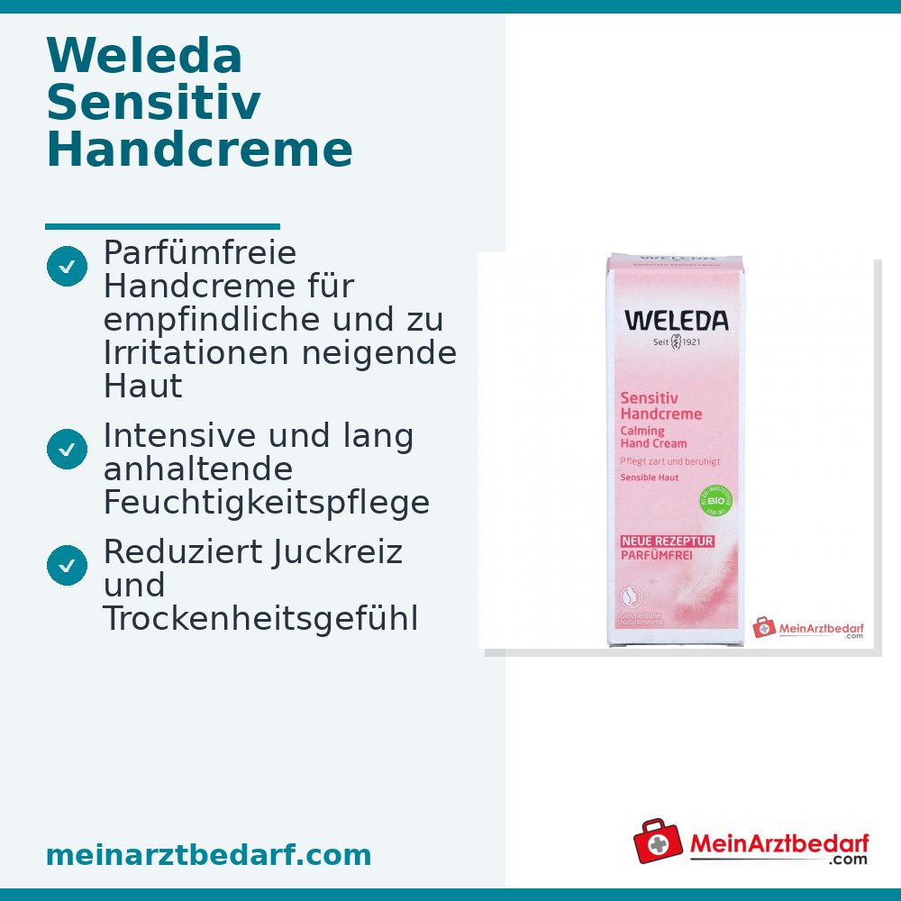 Weleda Sensitiv Handcreme Kokosnuss & Jojobaöl