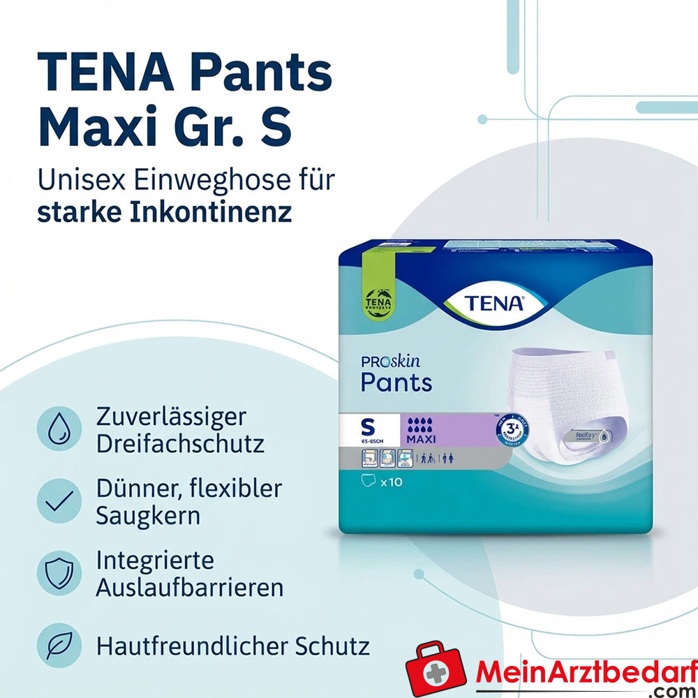 TENA Pants Maxi Größe S Einweghose für schwere Inkontinenz