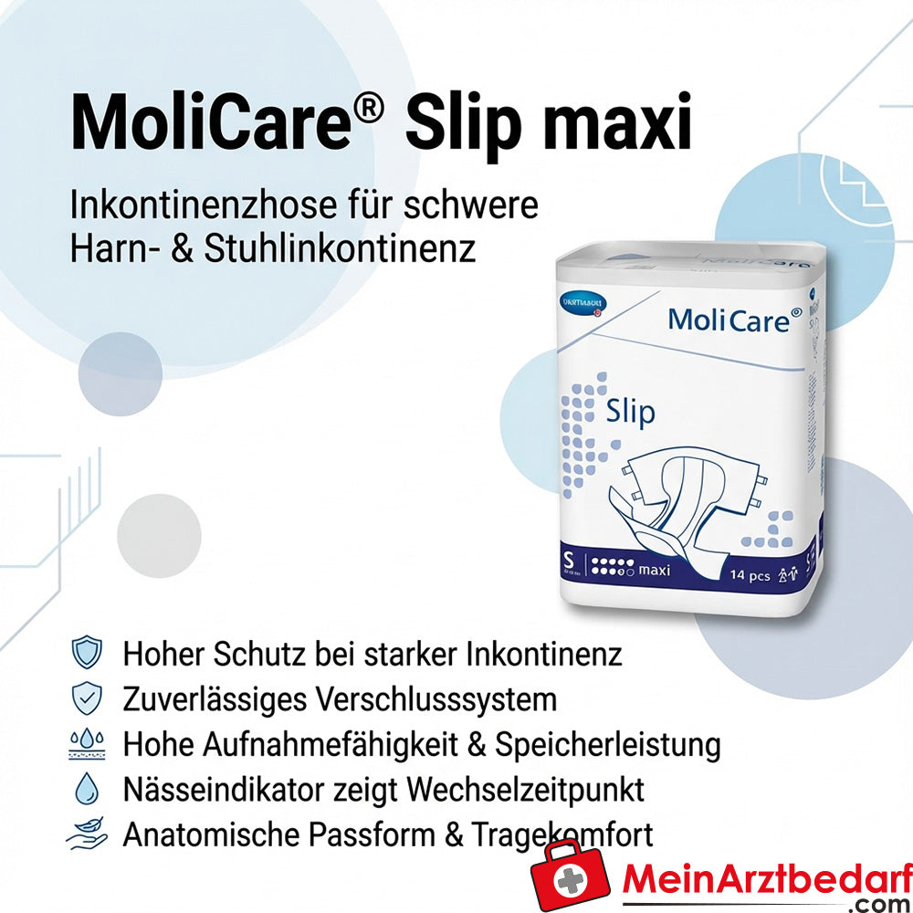 MoliCare Slip maxi 9 Tropfen Windelhose für schwere Inkontinenz