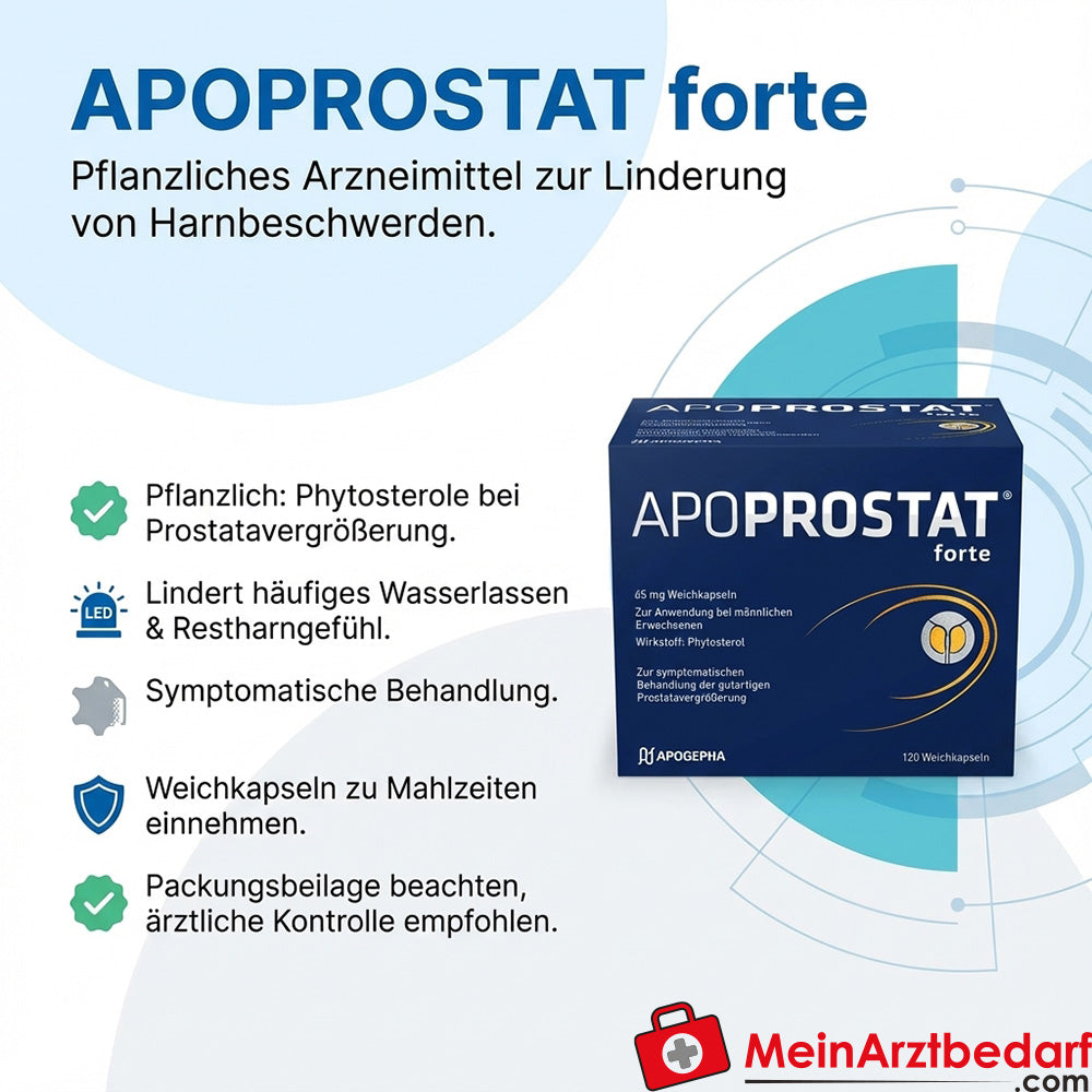 APOPROSTAT forte Fitosterole kapsułki miękkie 30 szt.