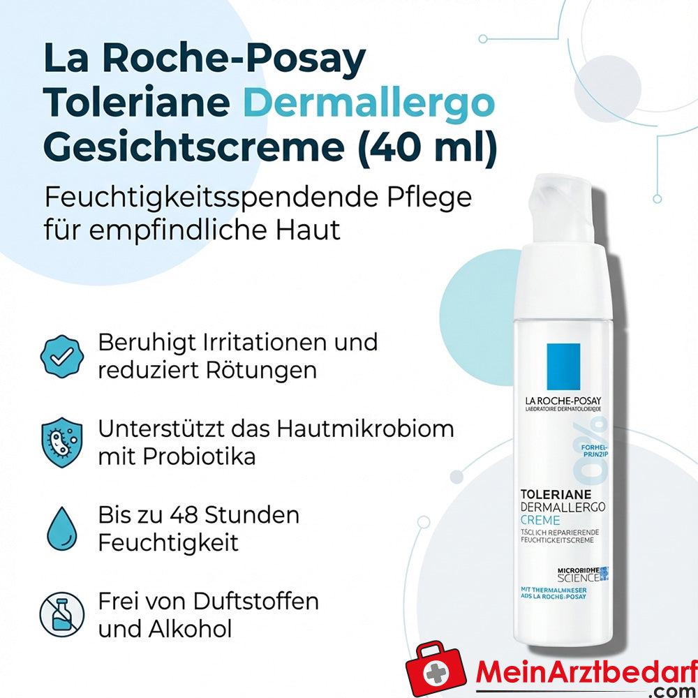 La Roche Toleriane Dermallergo Gezichtscrème 40 ml