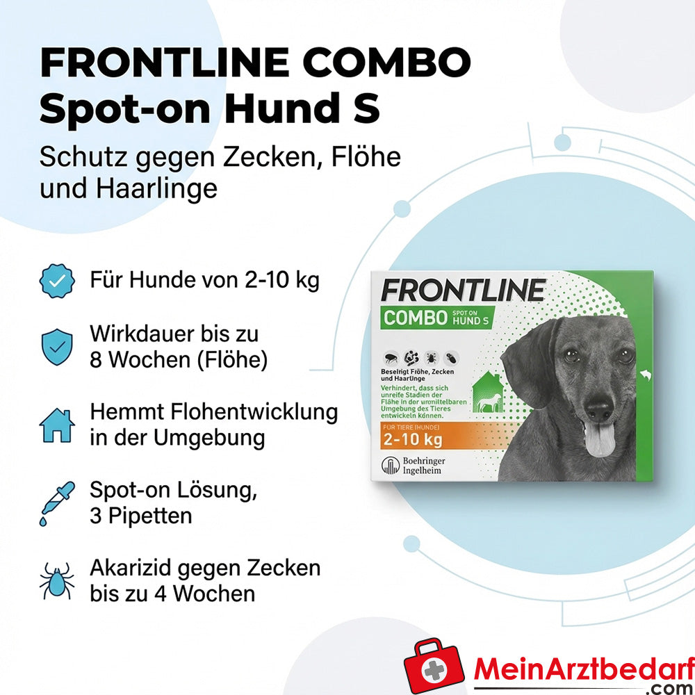 Frontline combo spo Hund S, 3 St