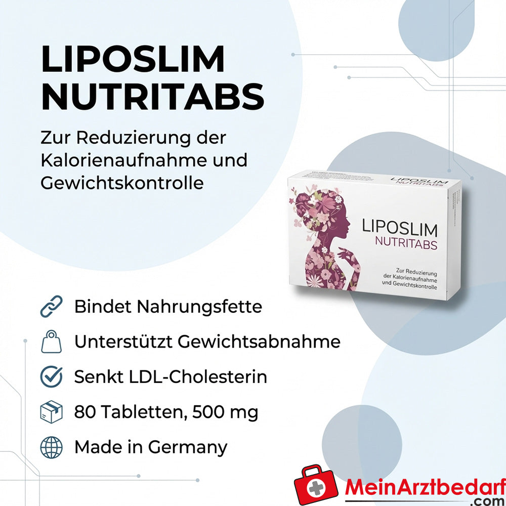Liposlim Nutritabs Polyglucosamin Biomedica 500 mg Tabletten 80 Stück