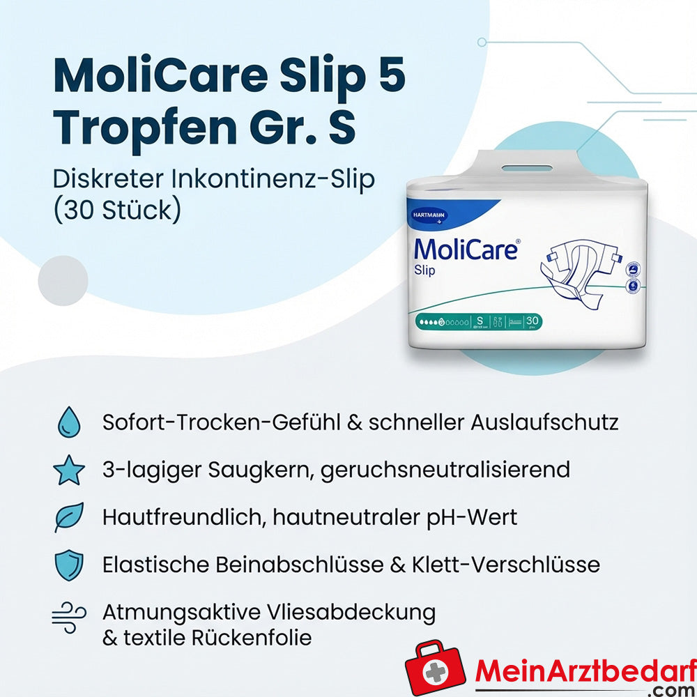 MoliCare Slip 5 druppels maat S Incontinentieslip 1 stuk