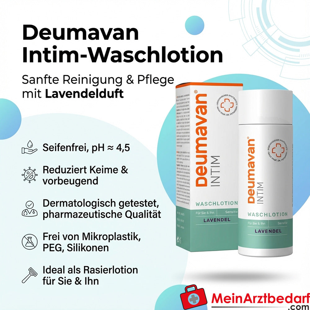 Deumavan Intim-Waschlotion Lavendel 200 ml