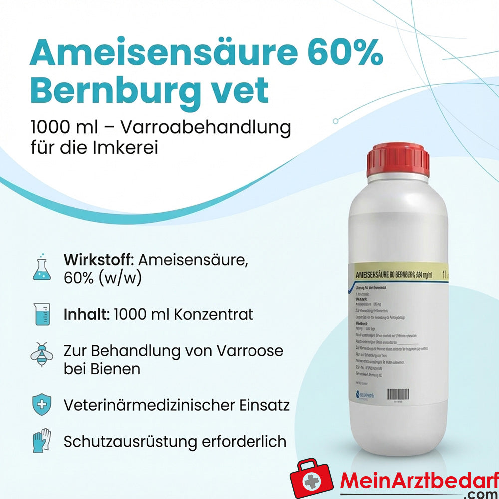 Ameisensäure 60 Bernb vet 1000 ml