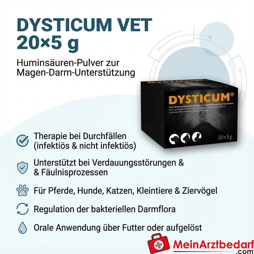 Dysticum vet 20 x 5 g