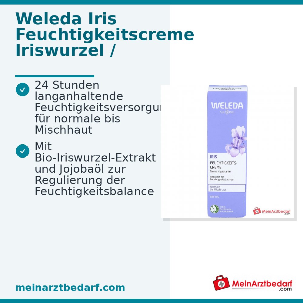 Weleda Iris Feuchtigkeitscreme, 30 ml