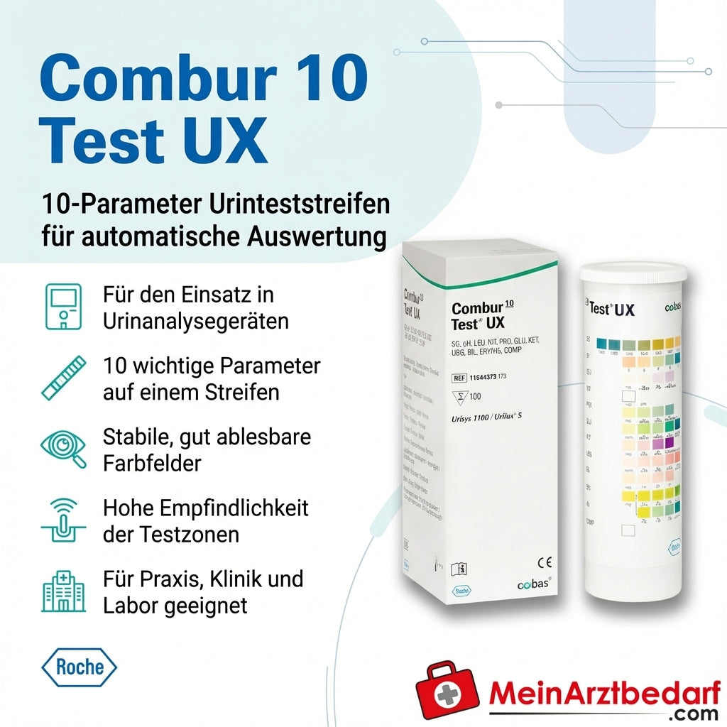 Combur 10 Test UX, 100 Urinteststreifen