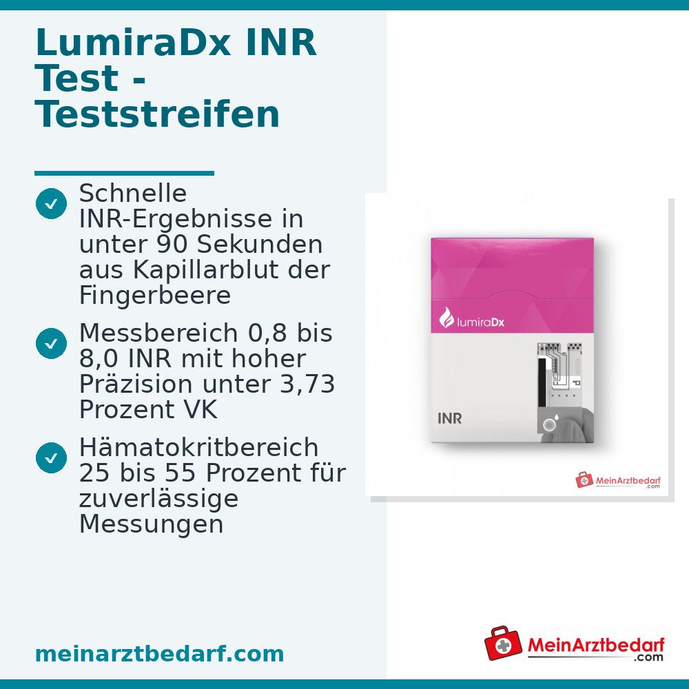 LumiraDx INR Test, 48 Teststreifen