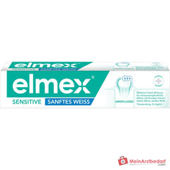 elmex Sensitive plus sanftes Weiß Aminfluorid Zahnpasta, 75 ml.