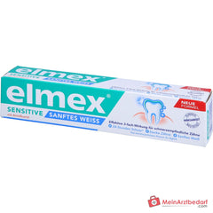elmex Sensitive plus sanftes Weiß Aminfluorid Zahnpasta, 75 ml.