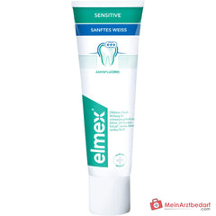elmex Sensitive plus sanftes Weiß Aminfluorid Zahnpasta, 75 ml.
