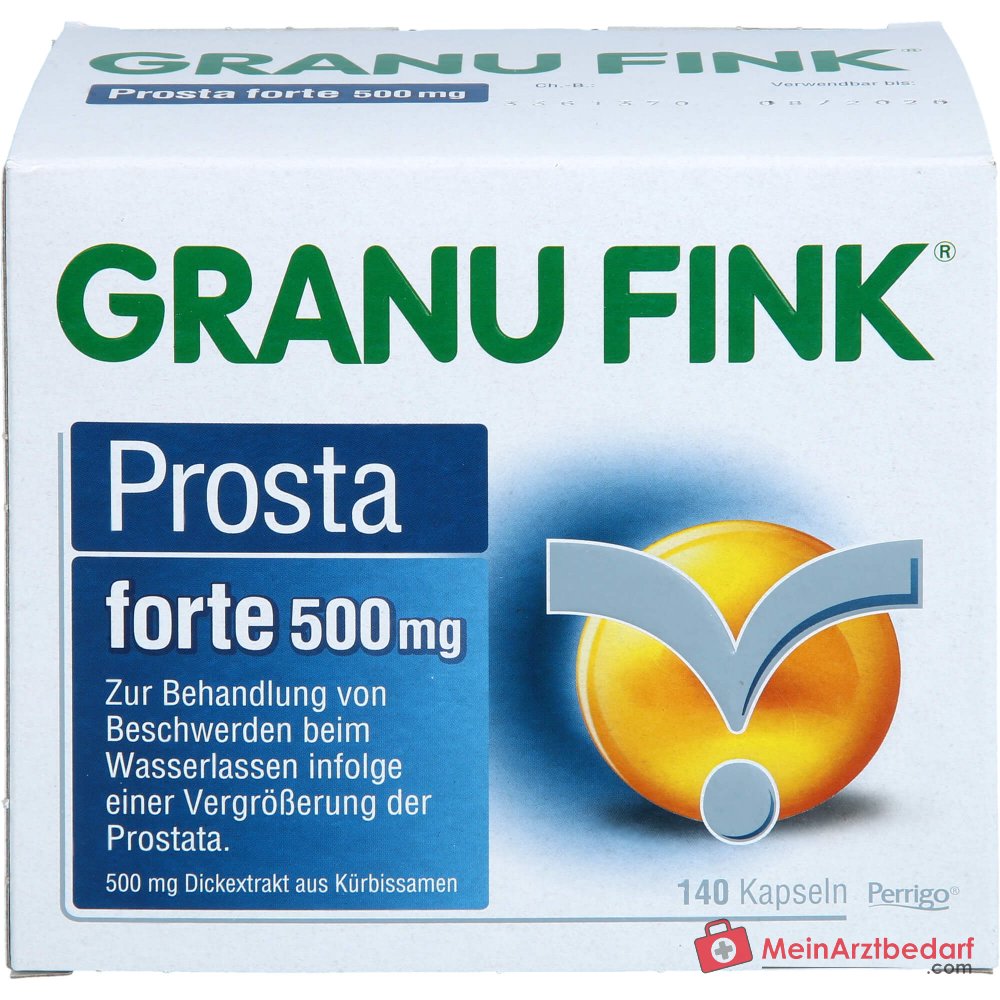 GRANU FINK Prosta forte 500 mg Kapseln, 140 St