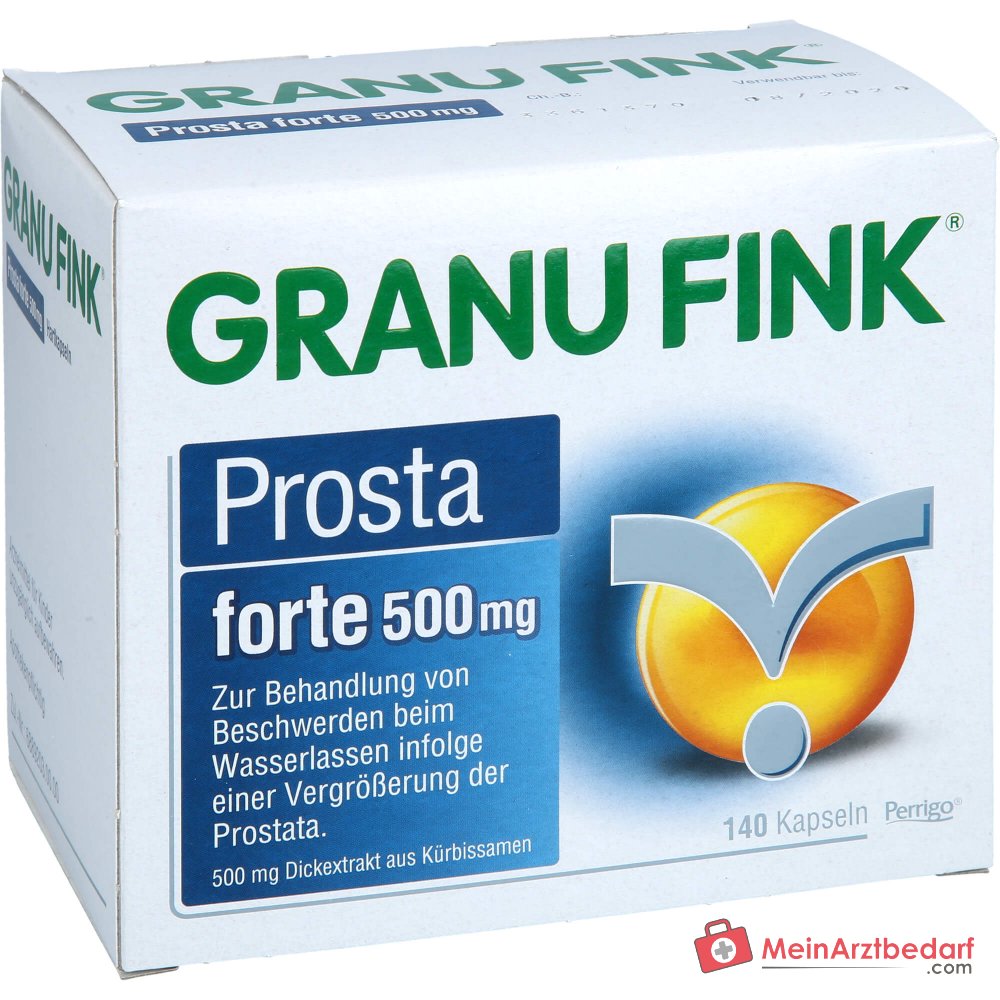 GRANU FINK Prosta forte 500 mg Kapseln, 140 St