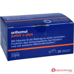 Orthomol junior C plus Direktgranulat Himbeer-Limette, 30 Beutel.