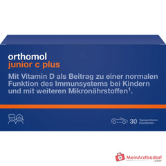 Orthomol Junior C plus Kautabletten Mandarine-Orange, 30 St..