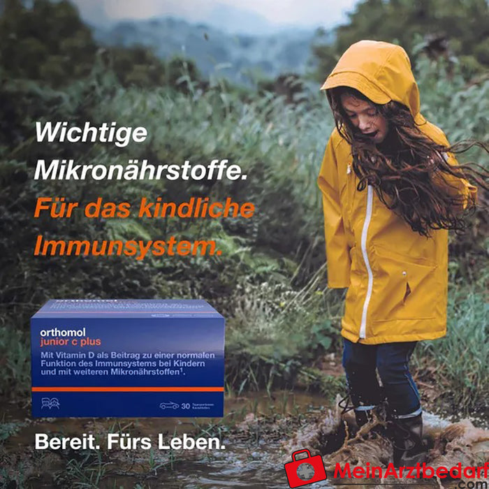 Orthomol junior C plus - Mandarine/Orangen-Geschmack - Kautabletten, 30 St.